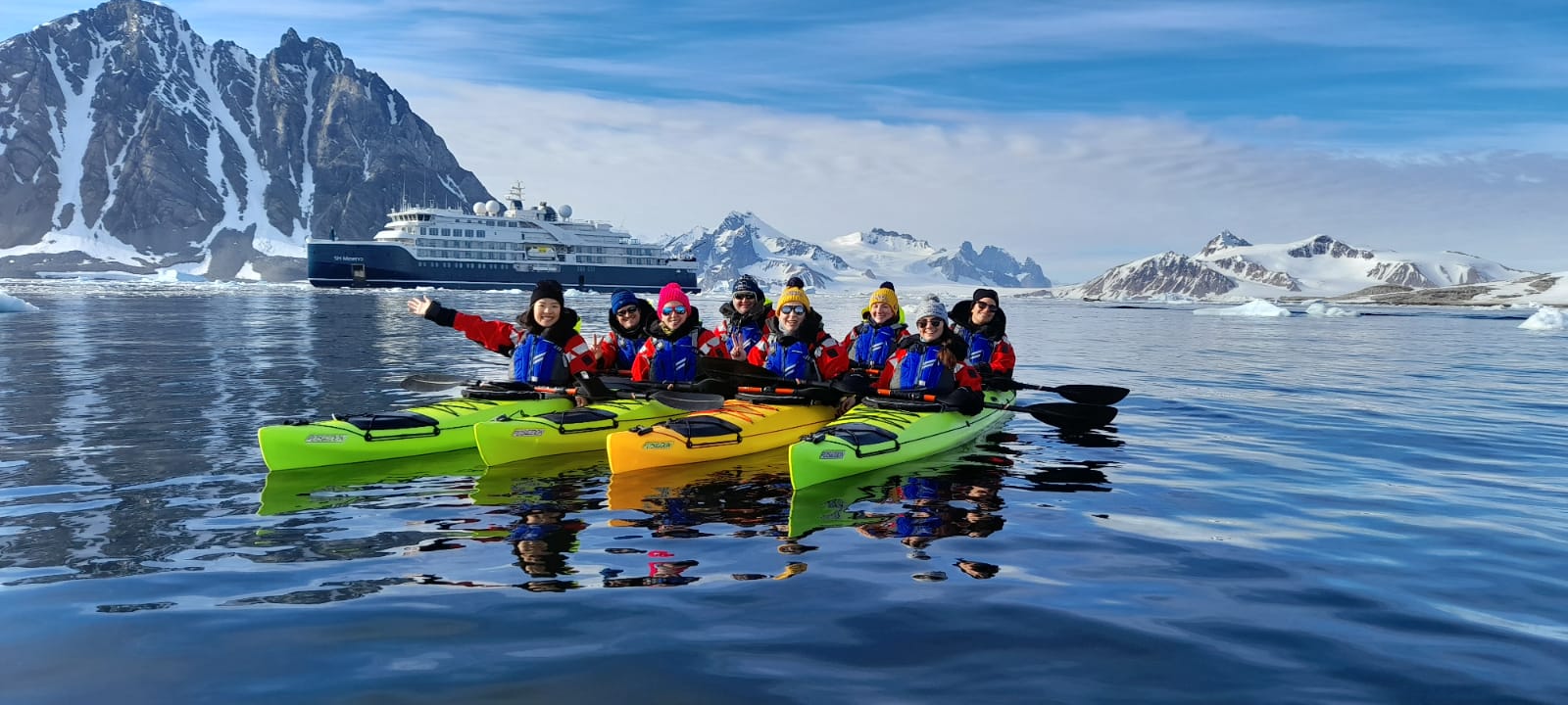 Kayaking In Antarctica Freestyle Adventure Travel