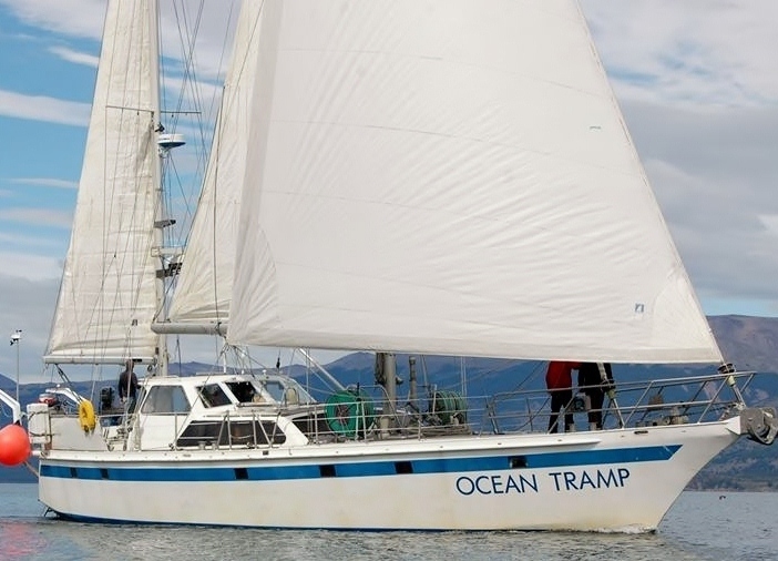 ocean tramp sailboat